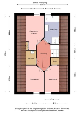 Floorplan - De Markeur 8, 8314 AZ Bant